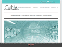 Tablet Screenshot of celinet.es