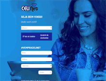 Tablet Screenshot of celinet.com.br